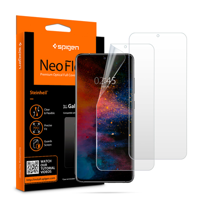 Galaxy S20 Screen Protector, Genuine SPIGEN Neo Flex HD Clear Film for Samsung 2PCS/PACK [Colour:Clear]