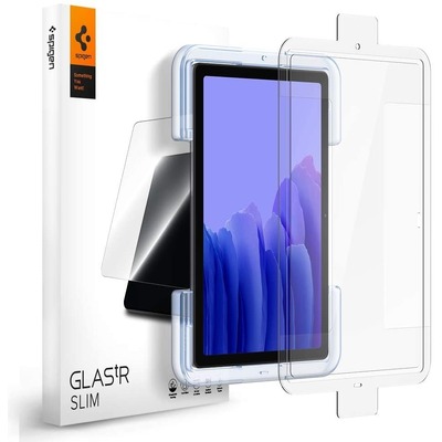 Genuine SPIGEN EZFit Tempered Glass for Samsung Galaxy Tab A7 10.4 Glass Screen Protector [Colour:Clear]