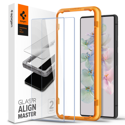 SPIGEN GLAS.tR AlignMaster 2PCS 9H Glass Screen Protector for Google Pixel 7 [Colour:Clear]