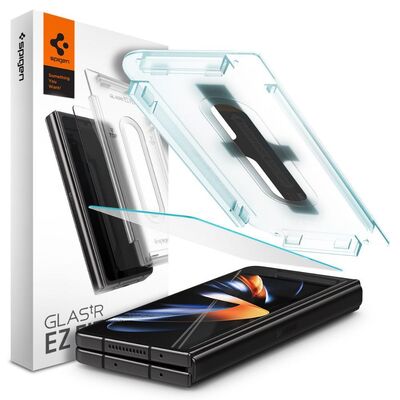SPIGEN EZ Fit GLAS.tR Slim Glass Screen Protector for Galaxy Z Fold 4 [Colour:Clear]