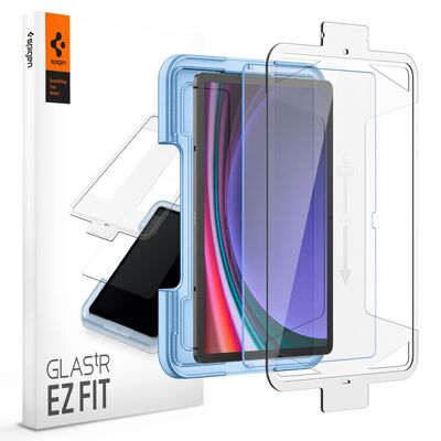 SPIGEN GLAS.tR EZ Fit Glass for Galaxy Tab S10 FE / S9 FE / S9 Screen Protector [Colour:Clear]