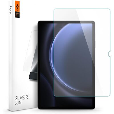 SPIGEN Glas.tR Slim Glass Screen Protector for Galaxy Tab S9 FE+ Plus 12.4 [Colour:Clear]