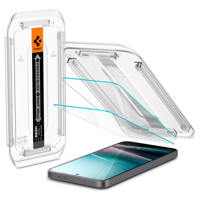 SPIGEN GLAS.tR EZ Fit 2PCS Glass for Galaxy A36 5G Screen Protector  [Colour:Clear]