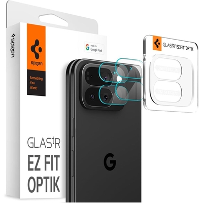 SPIGEN GLAS.tR EZ Fit Optik 2PCS Glass for Google Pixel 10 Pro Fold Camera Lens Protector [Colour:Clear]