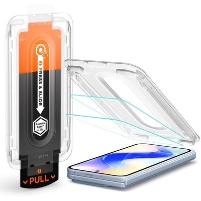 SPIGEN GLAS.tR EZ Fit Pro 2PCS Glass for Google Pixel 10 Pro Fold Front Screen Protector [Colour:Clear]