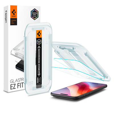 SPIGEN EZ Fit 2PCS Glass for iPhone Air Screen Protector [Colour:Clear]