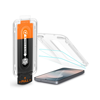 SPIGEN GLAS.tR EZ Fit Pro 2PCS Glass for Galaxy S25 FE Screen Protector [Colour:Clear]