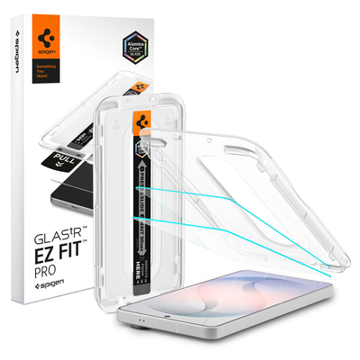 SPIGEN GLAS.tR EZ Fit Pro Anti Reflection 2PCS Glass for Galaxy S26 Screen Protector [Colour:Clear]