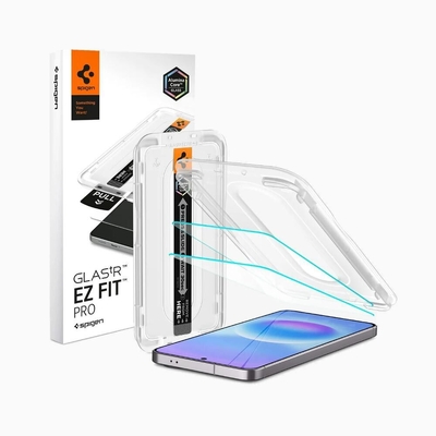 SPIGEN Glas.tR EZ Fit Pro 2PCS for Galaxy A57 5G Screen Protector [Colour:Clear]