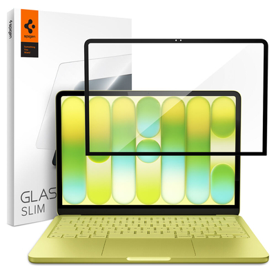 SPIGEN GLAS.tR Slim Glass for MacBook Neo 13-inch 2026 Screen Protector [Colour:Clear]