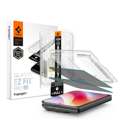 SPIGEN EZ Fit Pro Privacy 2PCS Glass for iPhone Duo Screen Protector [Colour:Black]