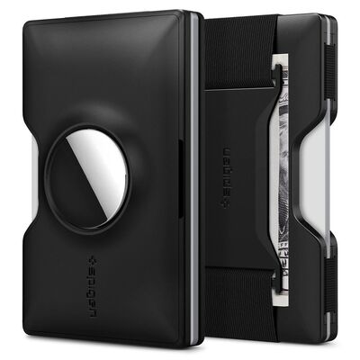 SPIGEN Card Holder RFID Wallet S for AirTag [Colour:Black]