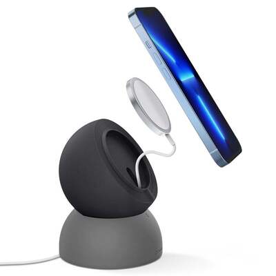 SPIGEN Nano Pop Stand for MagSafe Charger 2020 [Colour:Black Sesame]