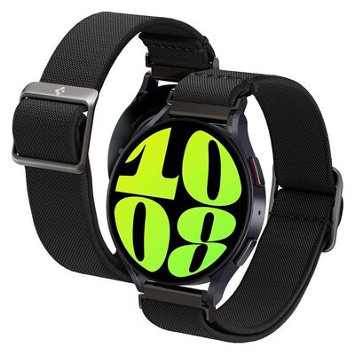 SPIGEN Lite Fit Watch Band (20mm) for Galaxy Watch 6 / 6 Classic / 5 / 5 Pro / 4 / 4 Classic [Colour:Black]