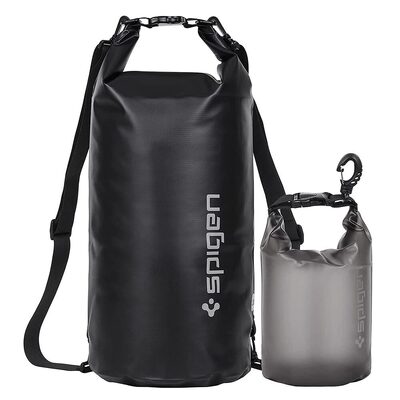 SPIGEN A630 Aqua Shield Universal Set 20L + 2L IPX6 Waterproof Dustproof Bags [Colour:Black]