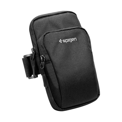 SPIGEN Dynamic Shield A702 for Universal Running Armband Phone Pouch Bag [Colour:Black]