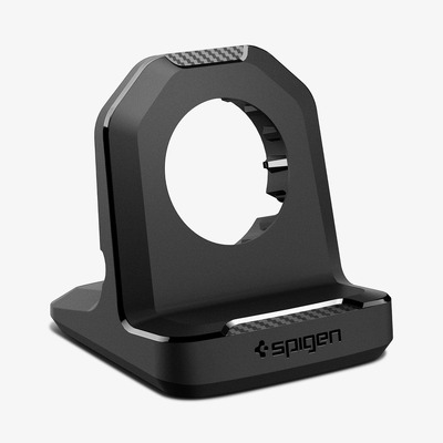 SPIGEN Rugged Armor Stand for Apple Watch Series [Colour:Black]