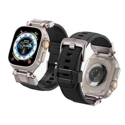 SPIGEN DuraPro Armor for Apple Watch 49mm/46mm/45mm/44mm/42mm Watch Band [Colour:Black]