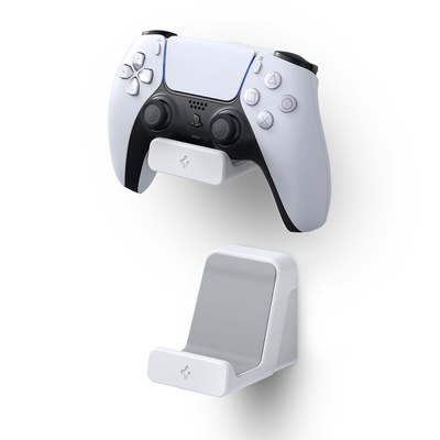 SPIGEN Controllers Mount VG300 2PCS for PS5 DualSense / PS4 DualShock / Nintendo Switch Pro / Xbox Elite / Logitech Controllers Wall Stand [Colour:Whi