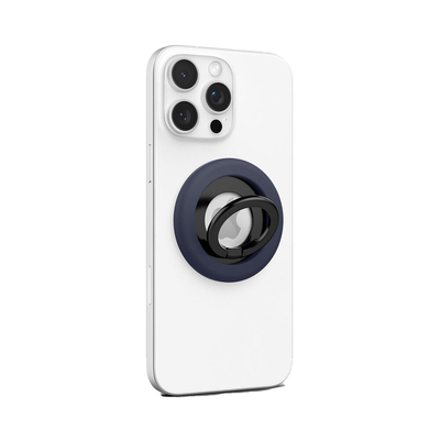 SPIGEN Nano Pop (MagFit) MagSafe Compatible for MagSafe Case/ iPhone Ring Holder [Colour:Blueberry Navy]