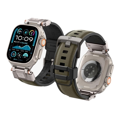 SPIGEN DuraPro Armor for Apple Watch 49mm/46mm/45mm/44mm/42mm Watch Band [Colour:Military Green]