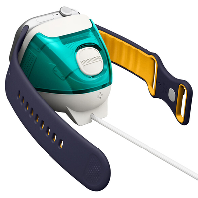 SPIGEN Classic C1 for Apple Watch Series 11/10/9/Ultra3/Ultra 2/Ultra/8/SE3/SE2/7/6/5/SE/4/3/2/1 (38-49mm) Stand [Colour:Bondi Blue]