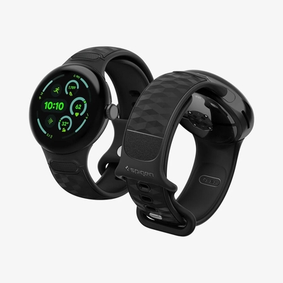 SPIGEN Parallax for Pixel Watch 4/3 45mm Watch Band [Colour:Black]
