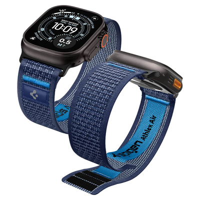 SPIGEN Athlex Air 2 for Apple Watch 49mm/ 46mm /45mm / 44mm / 42mm Watch Band [Colour:Active Navy Blue]