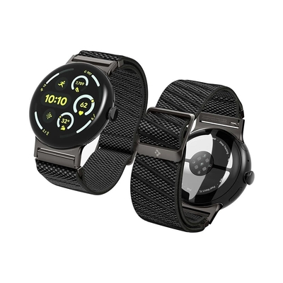SPIGEN Band Lite Fit X for Google Pixel Watch 5/4/3 45mm Watch Band [Colour:Black]