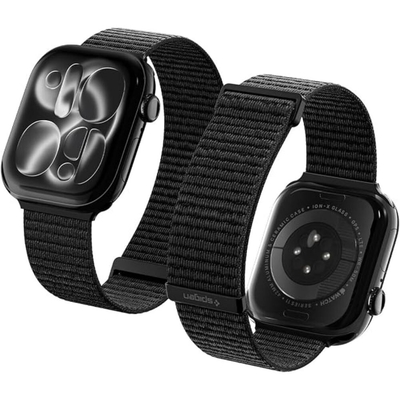 SPIGEN WBF01 for Apple Watch 49mm / 46mm / 45mm / 44mm / 42mm Watch Band [Colour:Black]