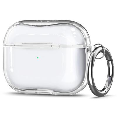 Genuine SPIGEN Ultra Hybrid Shockproof Hard Cover for Apple AirPods Pro Case [Colour:Clear]