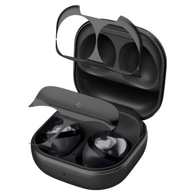 SPIGEN Shine Shield 2PCS for Galaxy Buds Pro [Colour:Metallic Black]