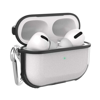 AirPods Pro Case, Genuine MoKo Slim Charging Protective Hard Case [Colour:Black]