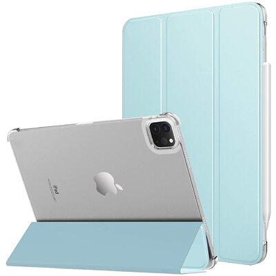 MOKO Slim Lightweight Case for iPad Pro 12.9 (2022/2021) [Colour:Sky Blue]