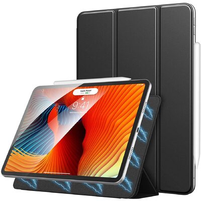 MOKO Magnetic Smart Folio Case for iPad Pro 12.9 (2022/2021) [Colour:Black]
