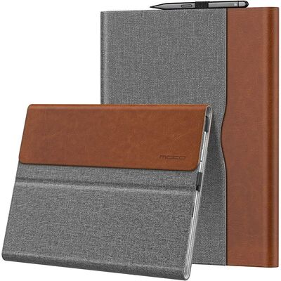 MOKO Lightweight Portfolio Business Case for Surface Pro 8 13-inch [Colour:Grey / Brown]
