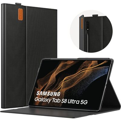 Moko Lightweight Portfolio Business Case for Galaxy Tab S8 Ultra 14.6 [Colour:Black]