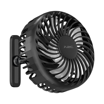 A2C Golf Cart Gym Metallic Facility Magnetic Portable Fan 4000 mAh [Colour:Black]