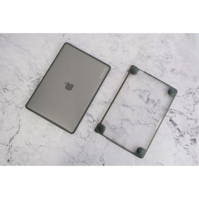 MONOCOZZI LUCID for MacBook Pro 16-inch 2026/2024/2023/2021 (M1/M2/M3/M4/M5 Pro/Max) Case with Keyboard Cover [Colour:Transparent/Charcoal]