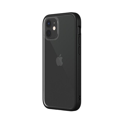 Genuine RHINOSHIELD Mod NX Tough Hard Bumper Cover for Apple iPhone 12 mini (5.4-inch) Case [Colour:Black]