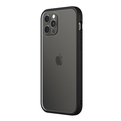 Genuine RHINOSHIELD Mod NX Tough Hard Bumper Cover for Apple iPhone 12 / 12 Pro (6.1-inch) Case [Colour:Black]