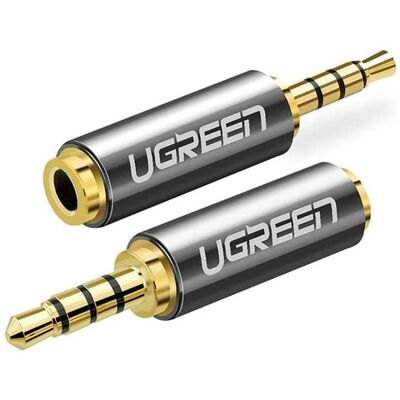 UGREEN 2.5mm Male to 3.5mm Female Audio Adapter [Colour:Grey]