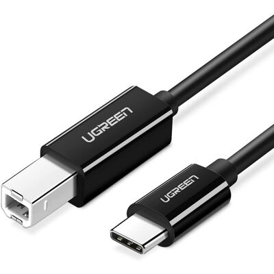 UGREEN 2m USB C to USB B Printer High Speed Transfer Cable [Colour:Black]