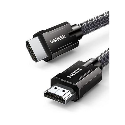 UGREEN 2m HDMI 2.1 Certified HDMI 8K@60Hz / 4K@120Hz HDR UHD Cable [Colour:Black/Grey]