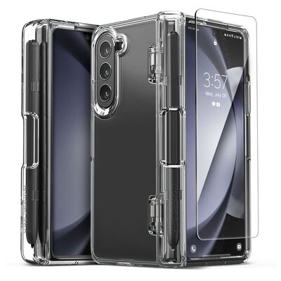 VRS DESIGN Simpli Fit S Case for Galaxy Z Fold 5 [Colour:Clear]