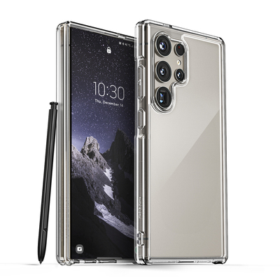 VRS DESIGN Crystal Ultimate Case for Galaxy S24 Ultra [Colour:Clear]