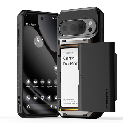 VRS DESIGN Damda Glide Pro for Google Pixel 10 / Pro Case [Colour:Black]