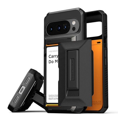VRS DESIGN Damda Glide Hybrid for Google Pixel 10 / Pro Case [Colour:Black]