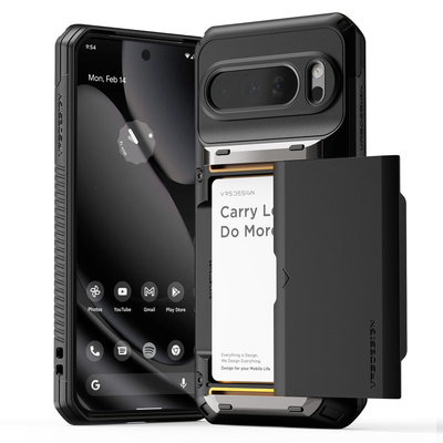 VRS DESIGN Damda Glide Pro for Google Pixel 10 Pro XL Case [Colour:Black]