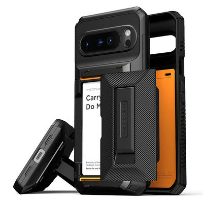 VRS DESIGN Damda Glide Hybrid for Google Pixel 10 Pro XL Case [Colour:Black]